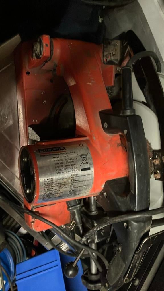 Ridgid rundsav. 590 l, Ridgit, Overige typen, Ophalen of Verzenden, Zo goed als nieuw