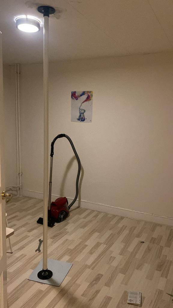Paaldanspaal - Static, Sport en Fitness, Ophalen, Gebruikt, Metaal