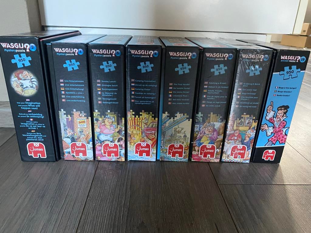 Wasgij Puzzel Collectie - 950 Stukjes - Nieuw & Gebruikt, Ophalen of Verzenden, 500 t/m 1500 stukjes, Nieuw, Legpuzzel