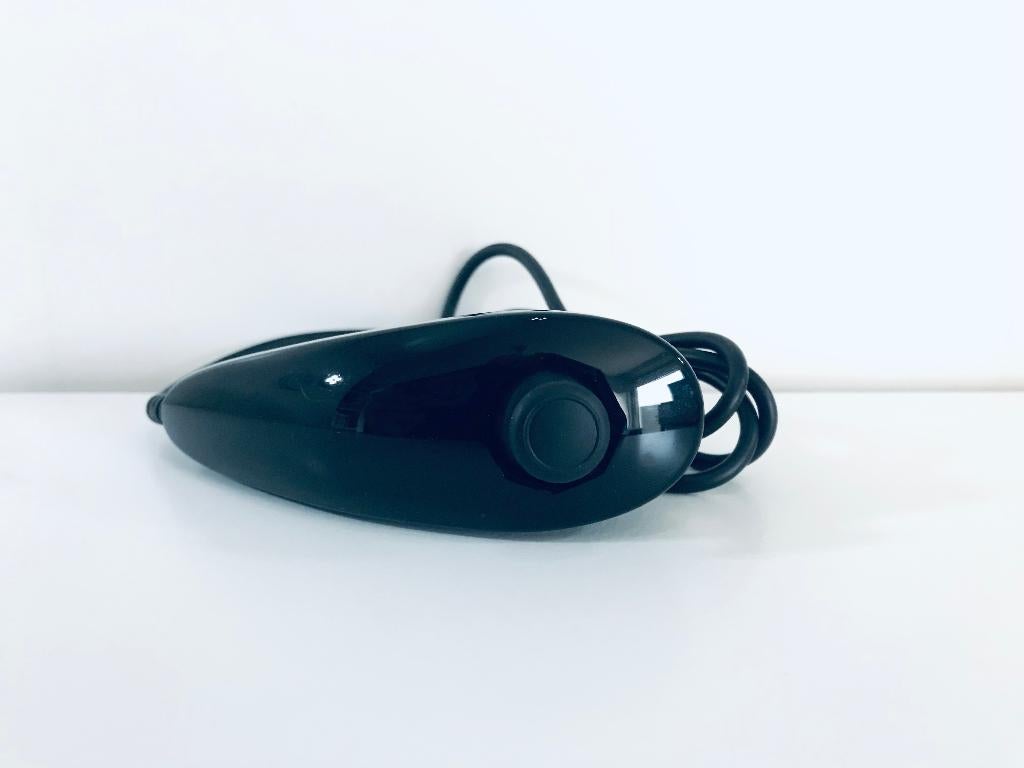 Wii - Originele Nunchuk Controller - Zwart, Spelcomputers en Games, Games | Nintendo Wii, Gebruikt, Overige genres, 1 speler, Ophalen of Verzenden