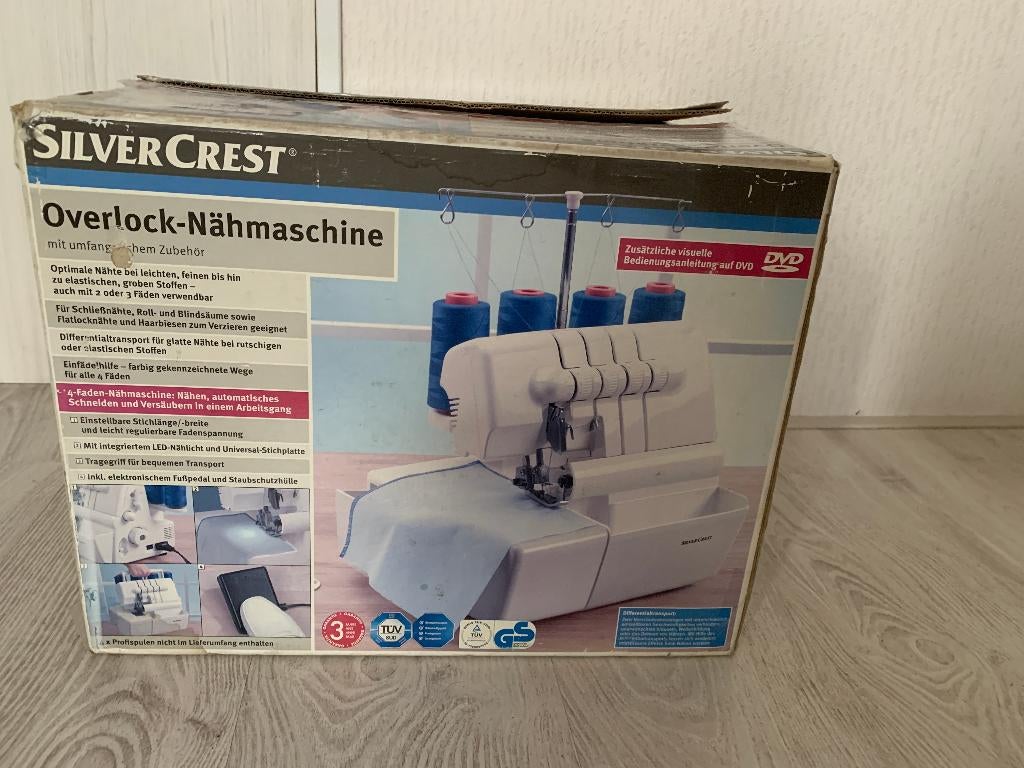 SILVERCREST LOCKMACHINE nieuw u kunt het hier testen, Hobby en Vrije tijd, Ophalen of Verzenden, Nieuw, Lockmachine, Overige merken