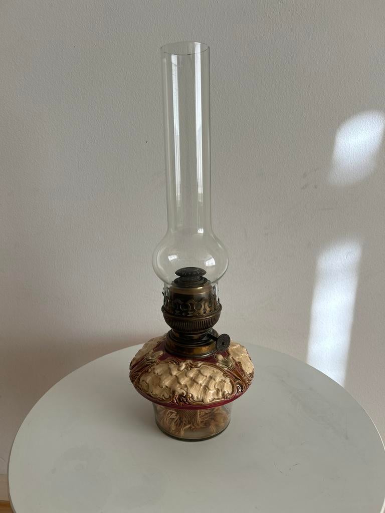 petroleum-/olielamp, Ophalen of Verzenden