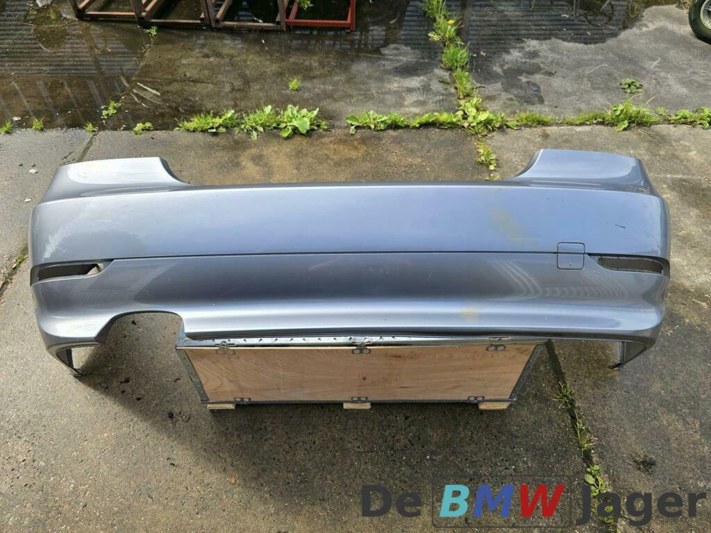 Achterbumper grijs BMW 5-serie E60 51120149317, Gebruikt, Ophalen of Verzenden, Achter, Bumper