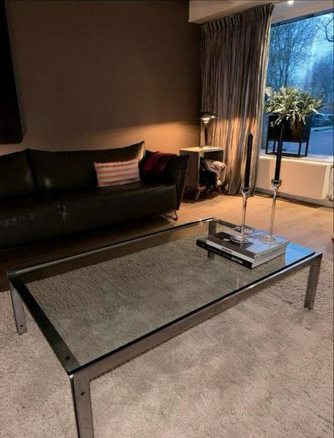Metaform Salontafel - Stijlvol Design, Huis en Inrichting, Tafels | Salontafels, 100 tot 150 cm, Zo goed als nieuw, Metaal, Minder dan 50 cm