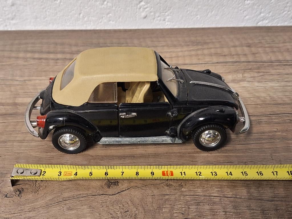 Vintage Polistil Volkswagen Beetle Cabrio made in Italy, Ophalen of Verzenden, Gebruikt, Overige merken