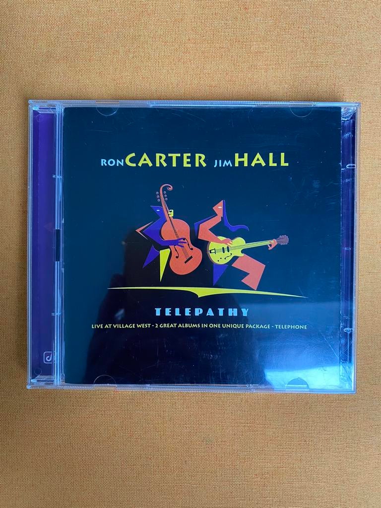 RON CARTER JIM HALL - TELEPATHY cd, Ophalen of Verzenden, 1980 tot heden, Zo goed als nieuw, Jazz