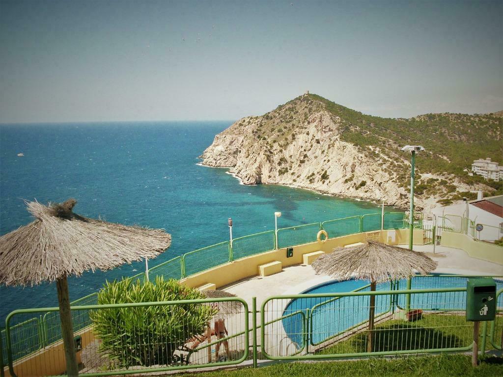 Benidorm Spanje appartement zwembad zeezicht juli/aug vrij, Costa Blanca, 3 personen, Appartement, 1 slaapkamer