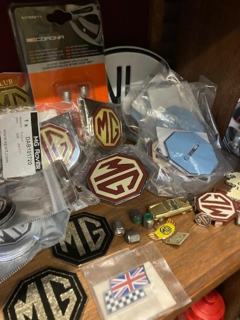MGF MG TF Trophy LE500 elk type logo /embleem / badge /decal, Ophalen of Verzenden, Nieuw, Achter, MG