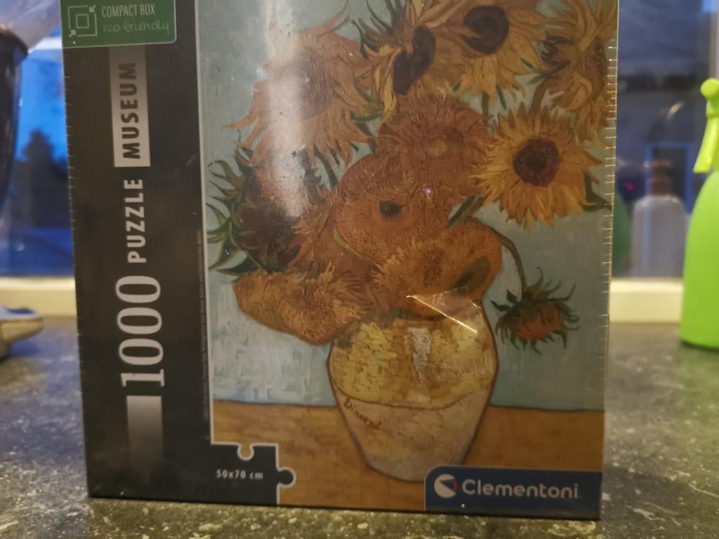 Zonnebloemen Van Gogh Puzzel - 1000 Stukjes, Ophalen of Verzenden