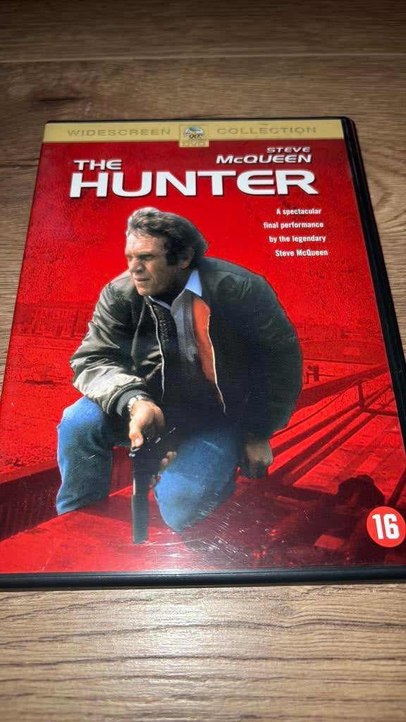 The Hunter met Steve McQueen uit 1980. Zijn laatste film., Vanaf 16 jaar, Ophalen of Verzenden, Zo goed als nieuw, Actiethriller