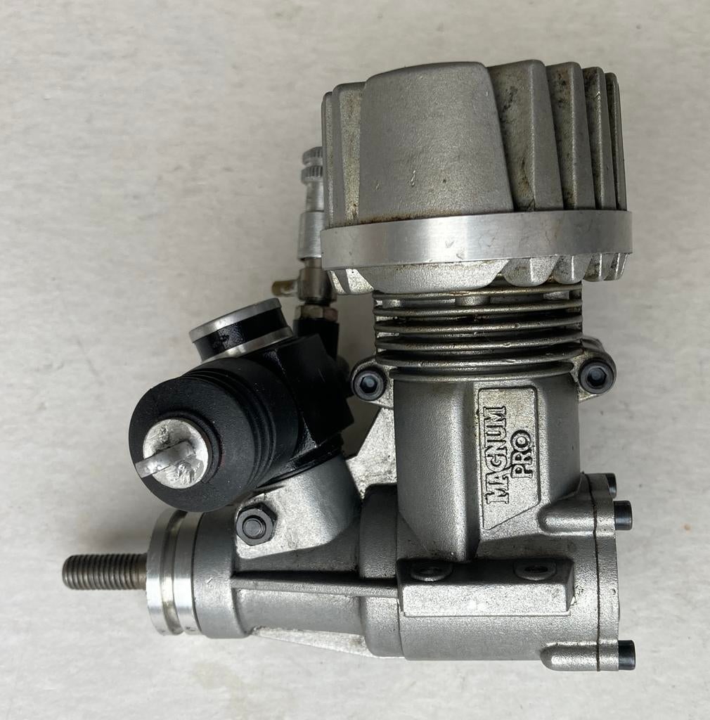 Vintage Magnum Pro 3.5cc nitro motor, Gebruikt, Ophalen of Verzenden, Onderdeel, Nitro