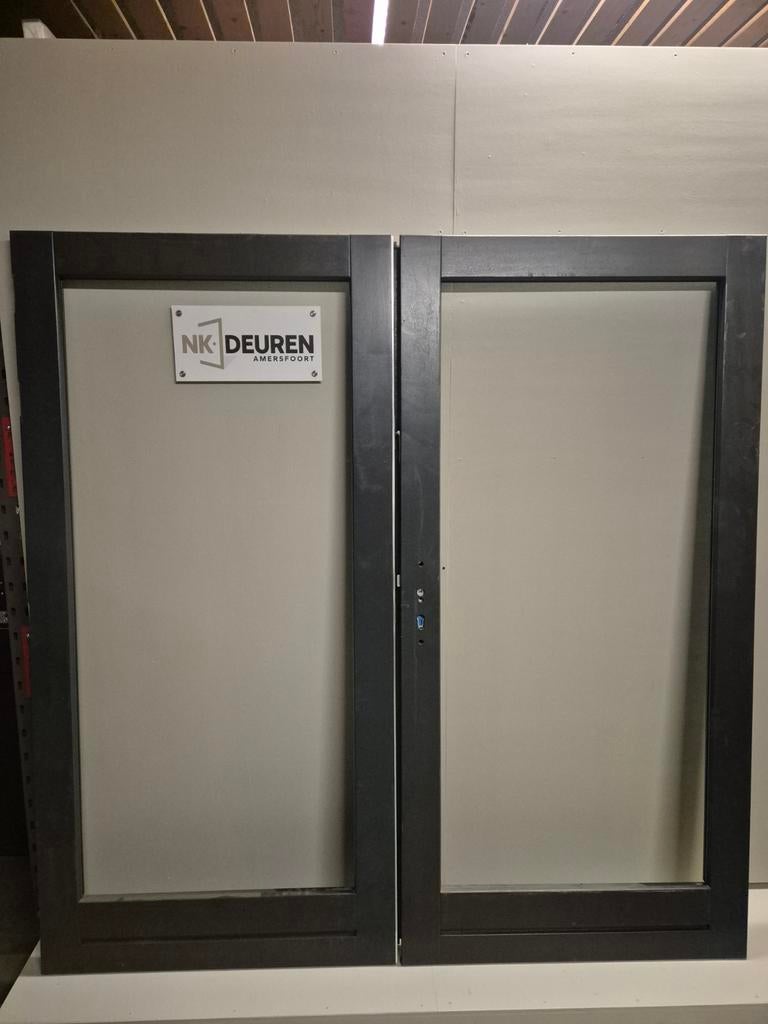Openslaande buitendeuren (195x200 BxH) Nieuw, Deurkozijn, Nieuw, 150 tot 225 cm, Hout