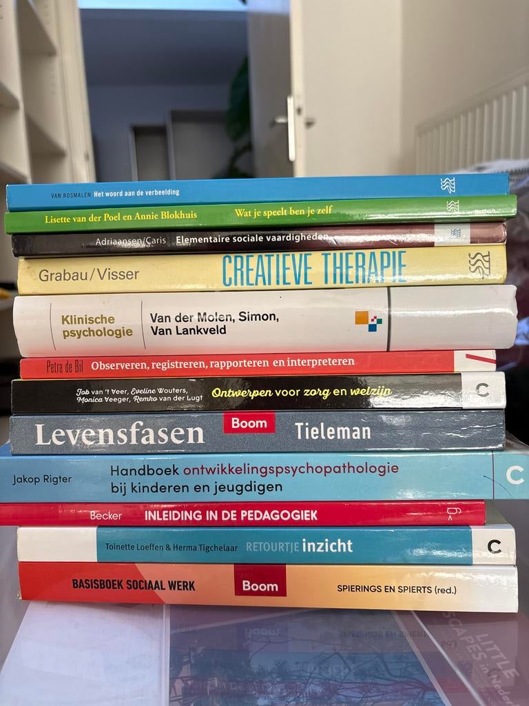 Boeken Vaktherapie, Creatieve Therapie, Drama - Bundel, Boeken, Ophalen of Verzenden, Gamma, Zo goed als nieuw, HBO