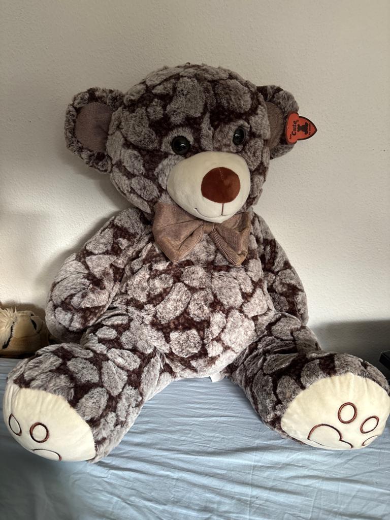 Schattige beer knuffel 70 cm hoog, Beer, Nieuw, Ophalen of Verzenden, Middelgroot (20 tot 80 cm)