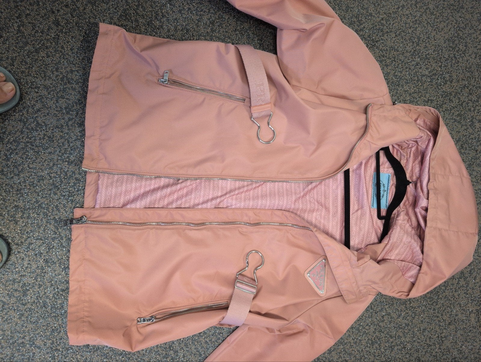 Prada dames jas, Kleding | Dames, Ophalen of Verzenden, Gedragen, Maat 38/40 (M), Roze