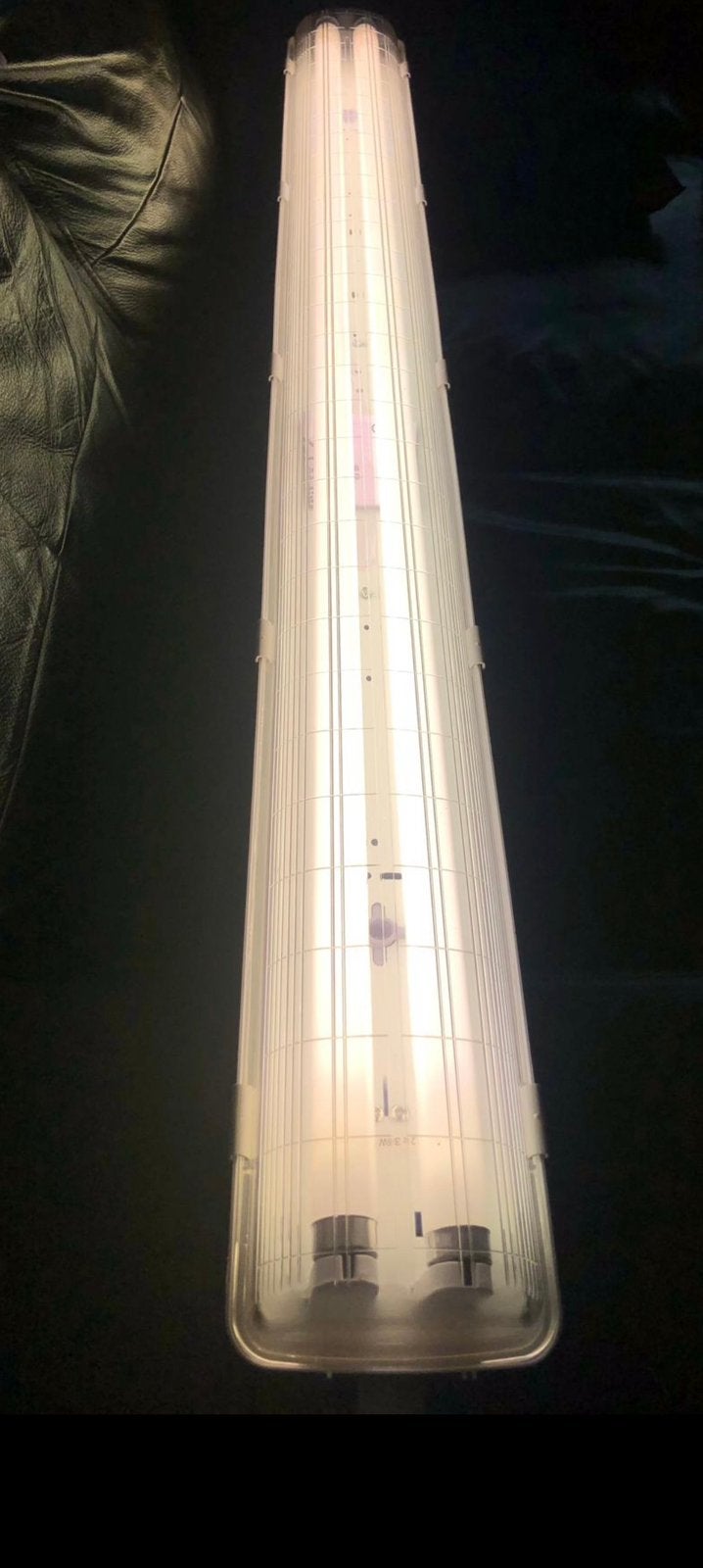 Dubbele TL armatuur waterdicht (nieuw), Doe-het-zelf en Verbouw, Bouwverlichting, Ophalen, Nieuw, Minder dan 50 watt, Lamp met armatuur