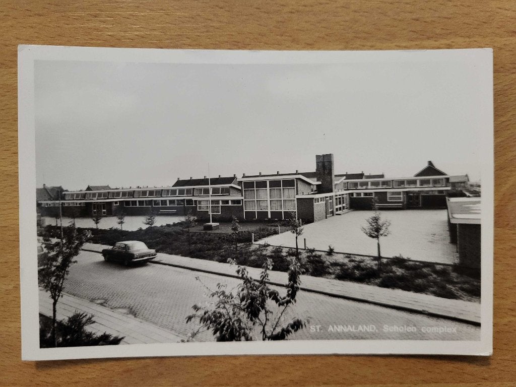 ansicht st. ANNALAND school scholen complex, Ophalen of Verzenden, Voor 1920, Zeeland