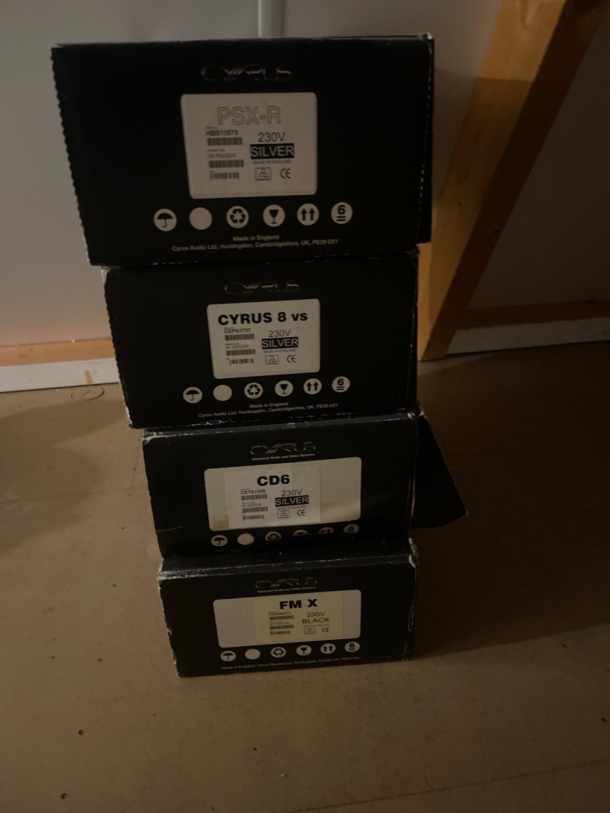 Cyrus Audio Hifi Set: PSX-R, Cyrus 8 vs, CD6, FM X, Gebruikt, Losse componenten, Cd-speler, Ophalen