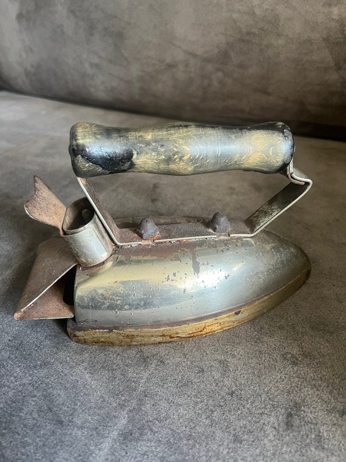Vintage Strijkijzer Jaren '50 / '60., Ophalen of Verzenden, Gebruikt