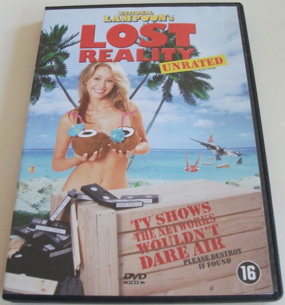 Dvd *** LOST REALITY *** Unrated National Lampoon, Cd's en Dvd's, Dvd's | Komedie, Vanaf 16 jaar, Ophalen of Verzenden, Zo goed als nieuw