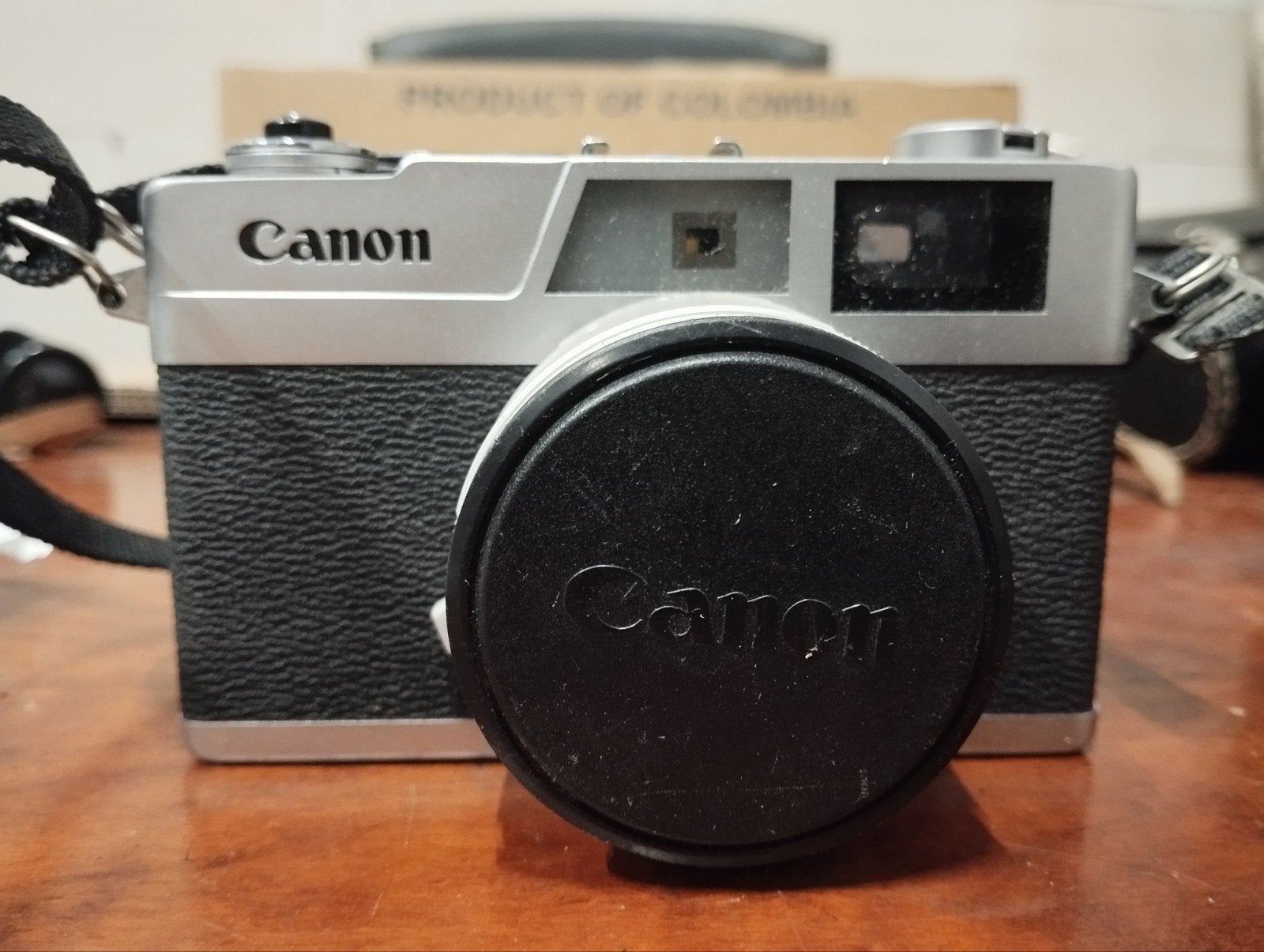 Canon Canonet 28 Vintage camera met standaard lens, Audio, Tv en Foto, Ophalen of Verzenden, Gebruikt, Spiegelreflex, Canon