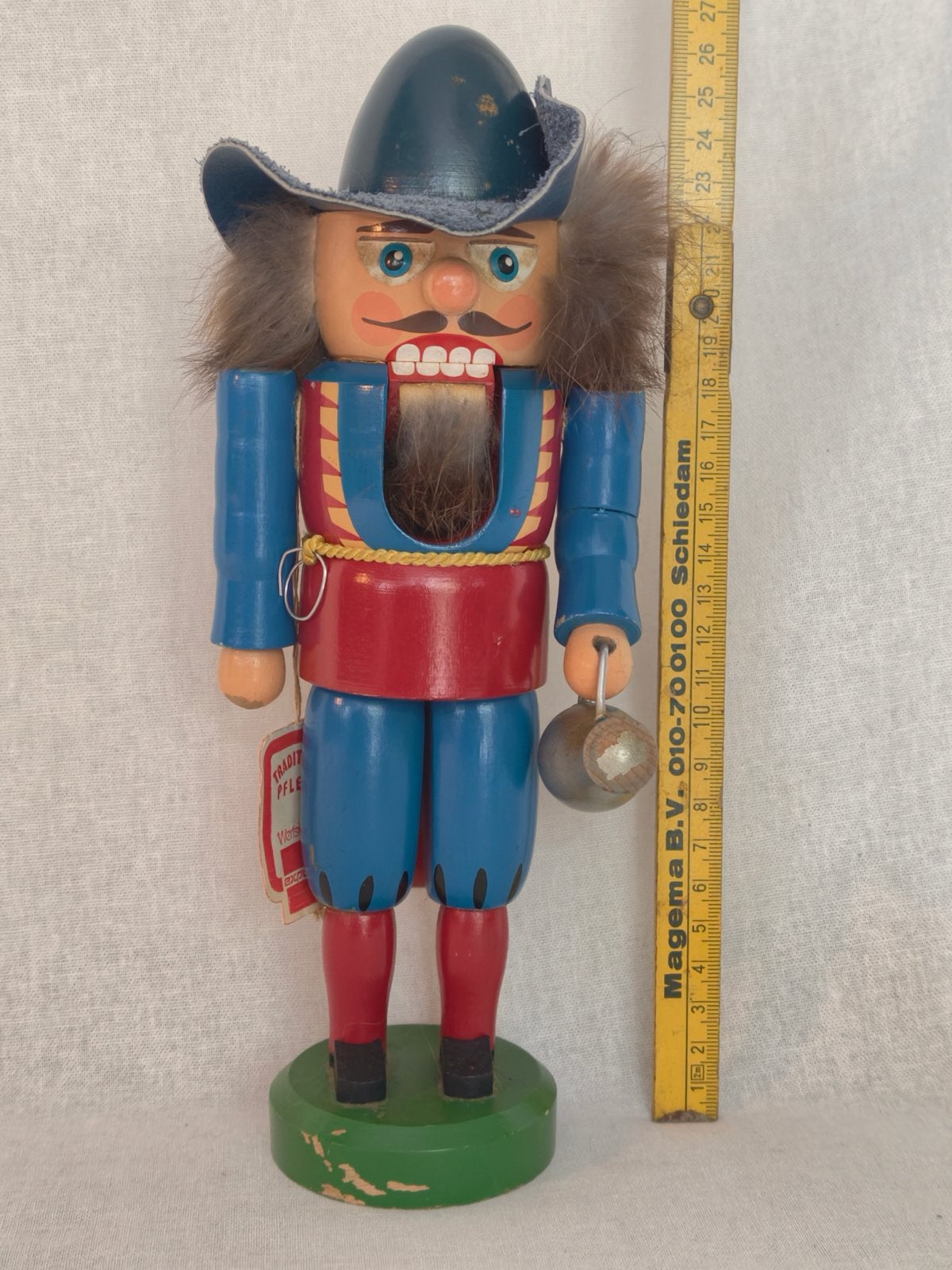 Vintage Expertic DDR Notenkraker Musketier 27 cm, Ophalen of Verzenden