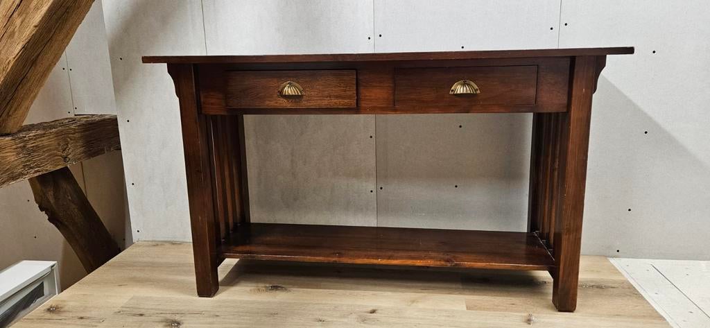 Sidetable, Ophalen, 100 tot 150 cm, Zo goed als nieuw, 25 tot 50 cm