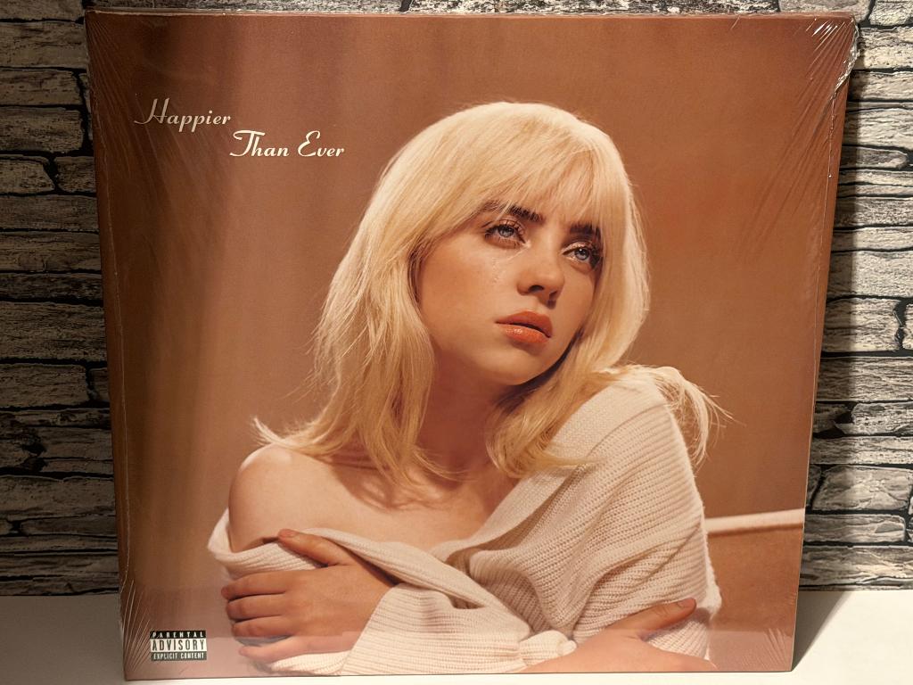 Billie Eilish Happier Than Ever 2LP, Ophalen, 12 inch, Nieuw in verpakking, Colored vinyl