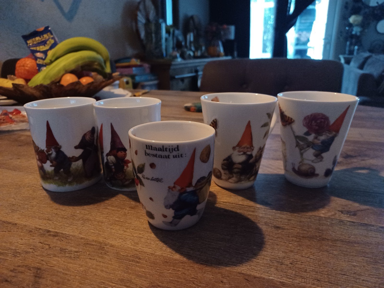 leuke  kabouter bekers van Rien Poortvliet, Ophalen of Verzenden