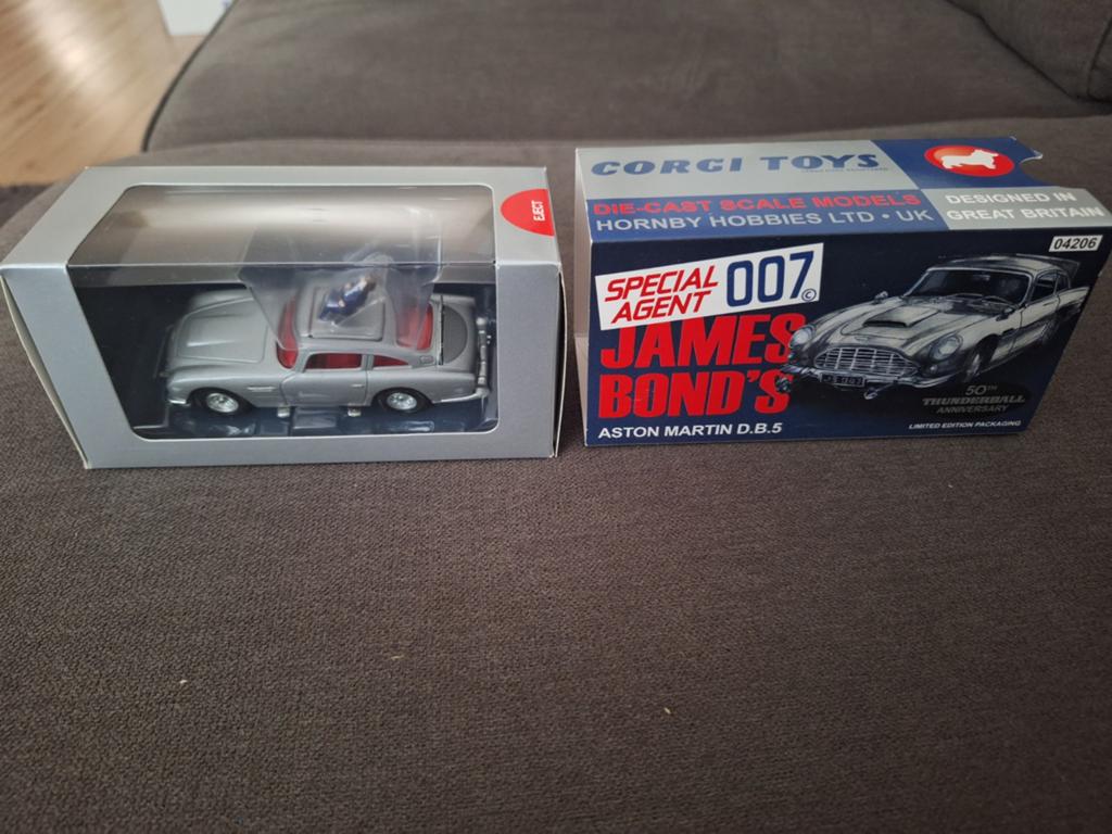 Corgi Toys James Bond Aston Martin DB5 - Nieuw in doos, Overige merken, 1:50 of kleiner, Auto, Nieuw