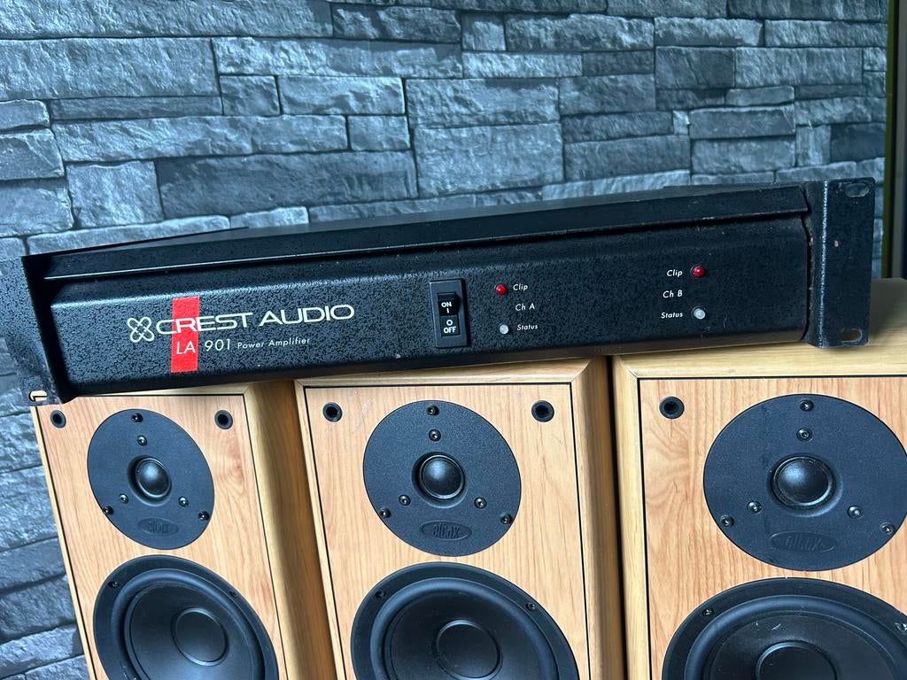 Crest LA-901, Ophalen, Gebruikt, 120 watt of meer, Overige merken