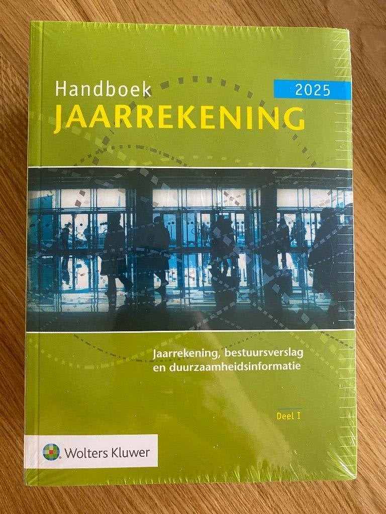 Handboek jaarrekening 2025 nieuw, Nieuw, Wolters Kluwer, Beta, HBO