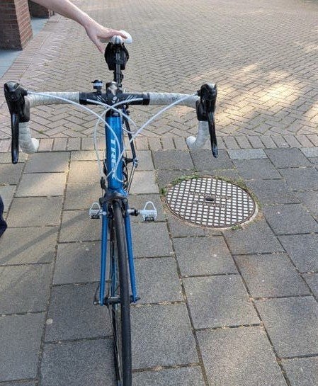 Trek One Series 1.2 racefiets - Blauw, Aluminium, Fietsen en Brommers, Fietsen | Racefietsen, 28 inch, Gebruikt, Aluminium, 15 tot 20 versnellingen