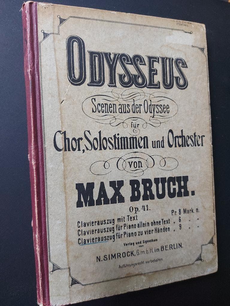 Max Bruch Odysseus Op.41, Ophalen