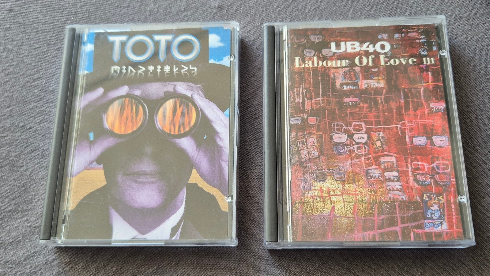 2 originele MiniDisc's – Toto & UB40, Ophalen of Verzenden, Gebruikt, Pop