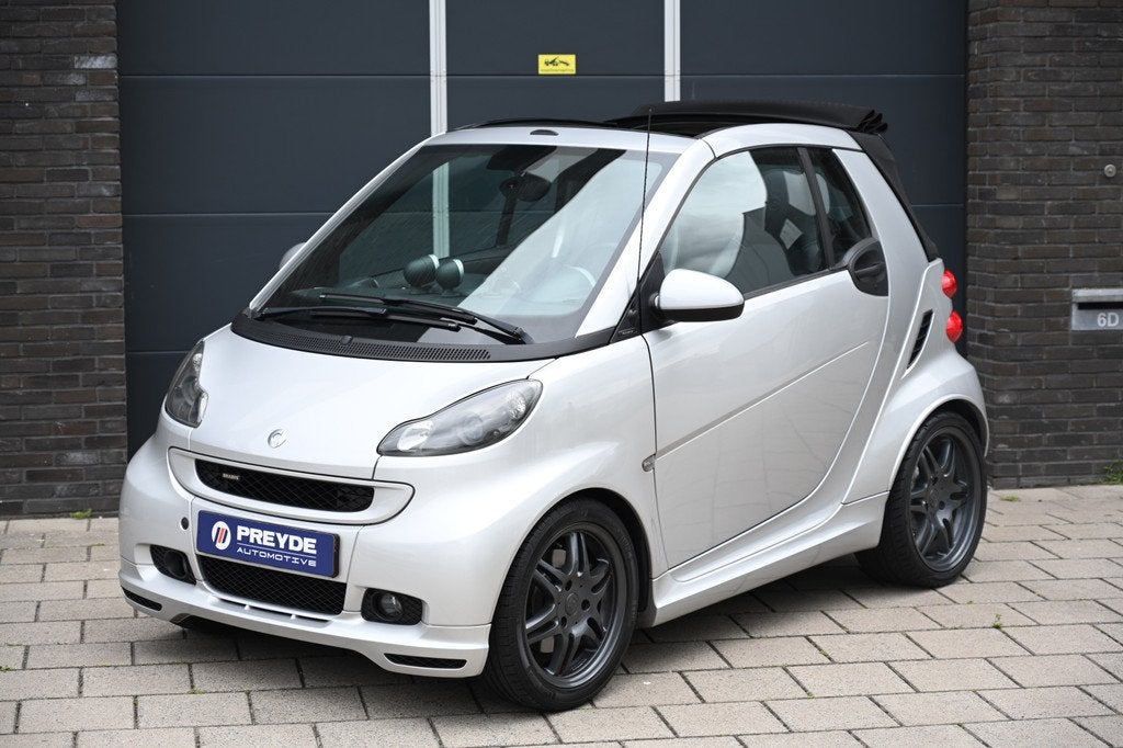 Smart Fortwo cabrio 1.0 BRABUS Xclusive - Van liefhebber afk, Auto's, Smart, Automaat, Achterwielaandrijving, Cabriolet, Bedrijf