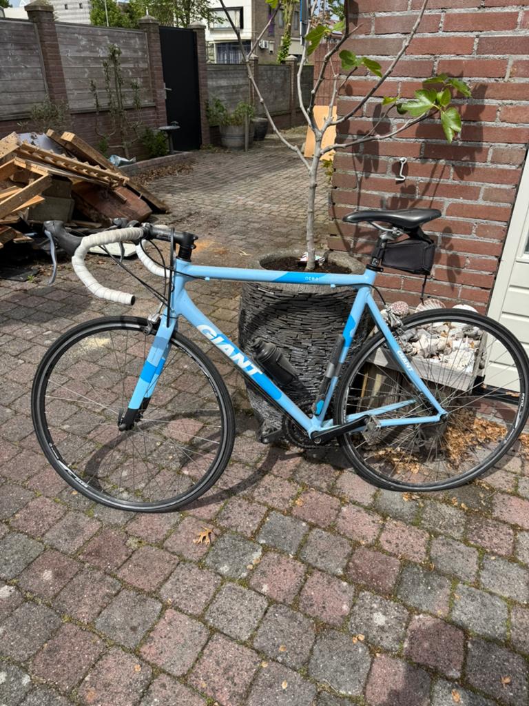 Giant racefiets OCR-3 - Lichtblauw, Fietsen en Brommers, Fietsen | Racefietsen, Ophalen, 28 inch, Gebruikt, Aluminium