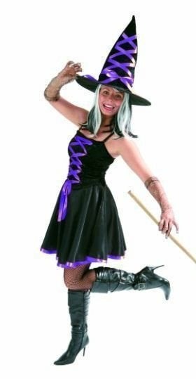 Mooie Heksen outfit + Schmink mt S / M, Ophalen of Verzenden, Nieuw, Maat 38/40 (M), Carnaval