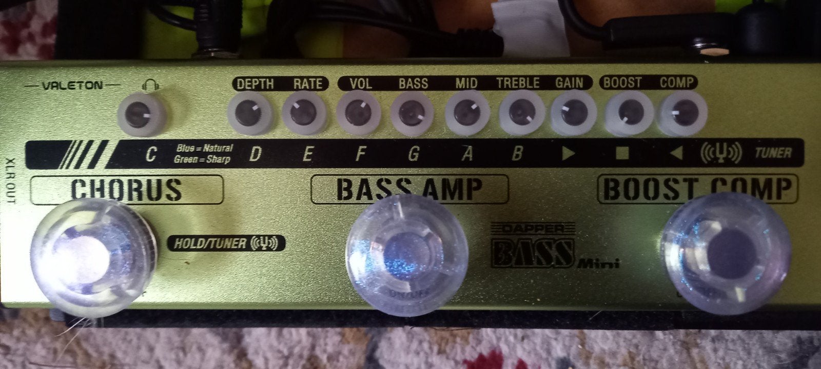 basgitaar multi effect : valeton dapper bass mini, Muziek en Instrumenten, Effecten, Ophalen, Zo goed als nieuw, Volume