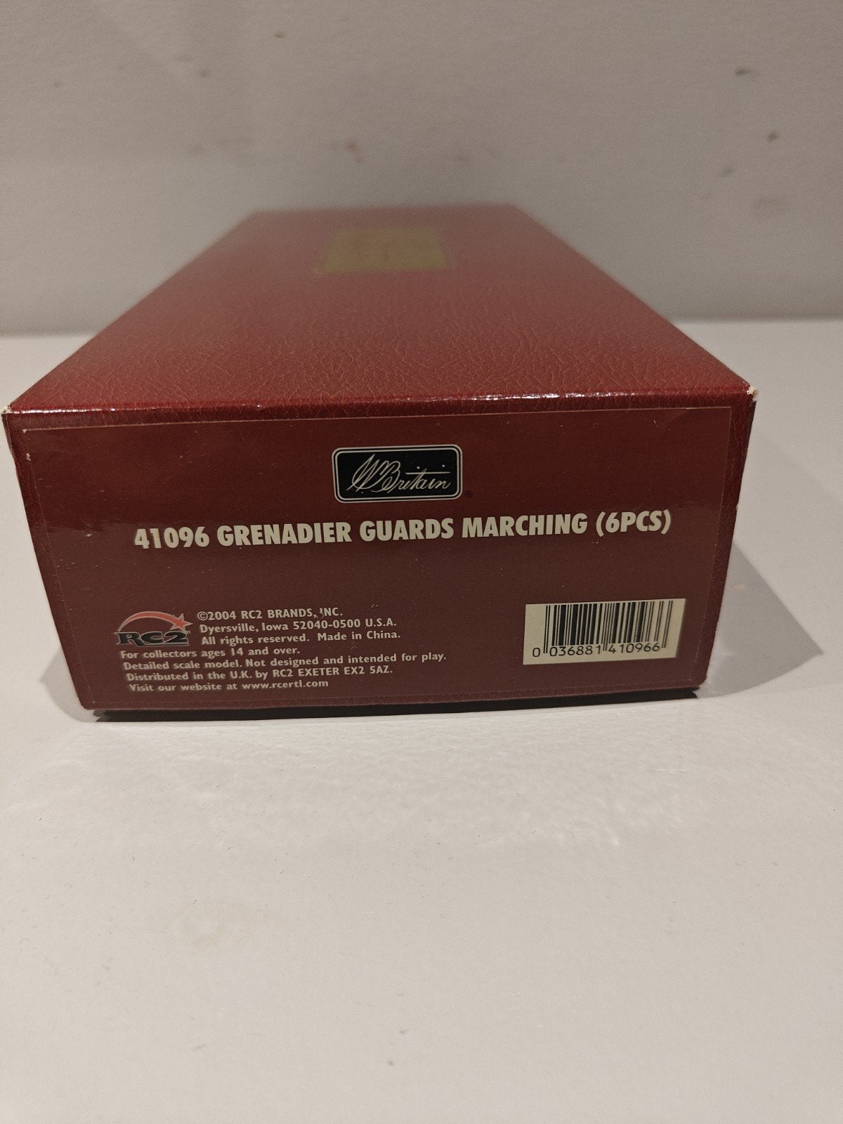 6 metalen Grenadier Guards in marcherende houding, Ophalen, Zo goed als nieuw