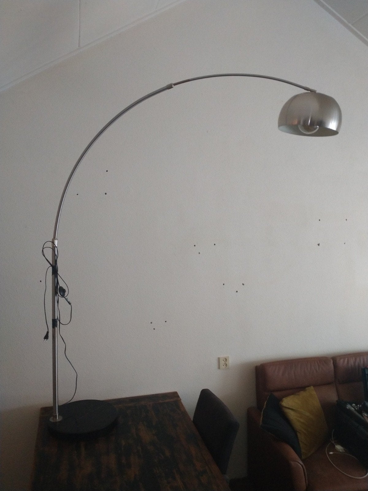 Booglamp, Ophalen, Gebruikt, Metaal, 150 tot 200 cm