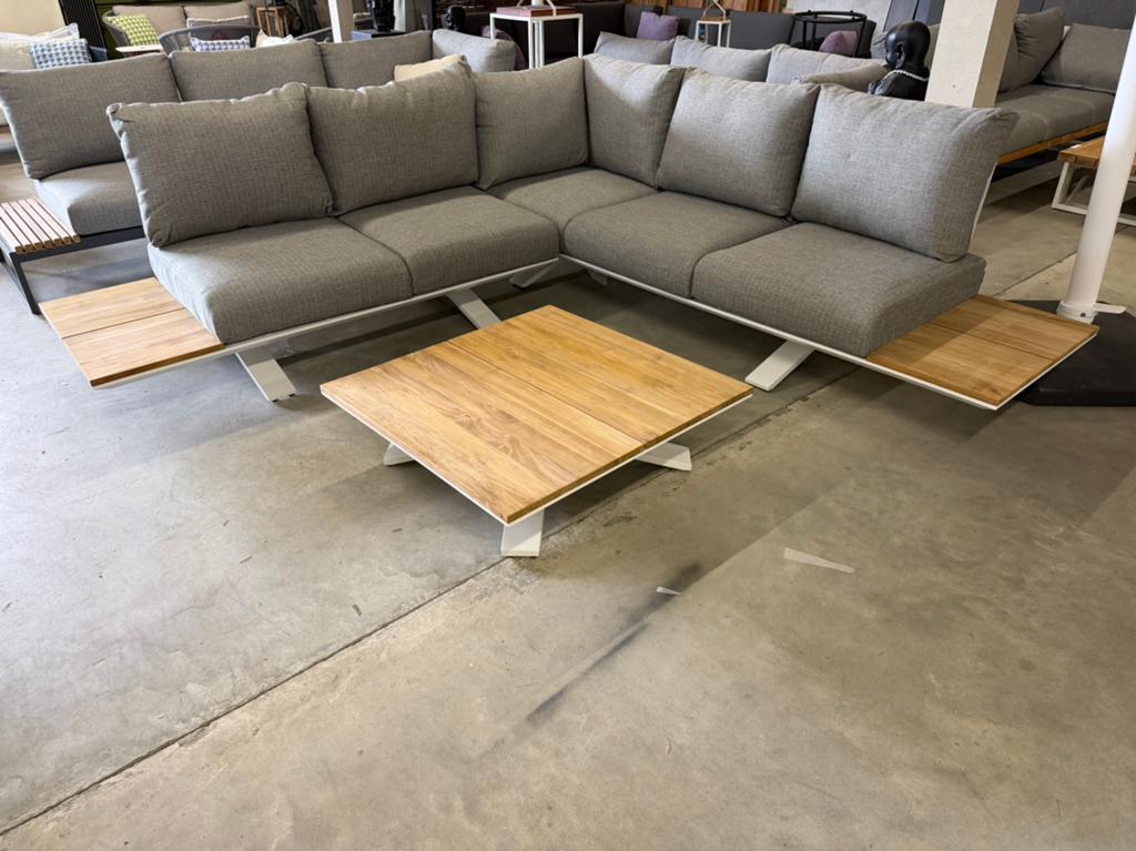 2e pinksterdag Suns outlet tuinmeubelen met hoge kortingen, Tuin en Terras, Tuinsets en Loungesets, 5 zitplaatsen, Ophalen of Verzenden