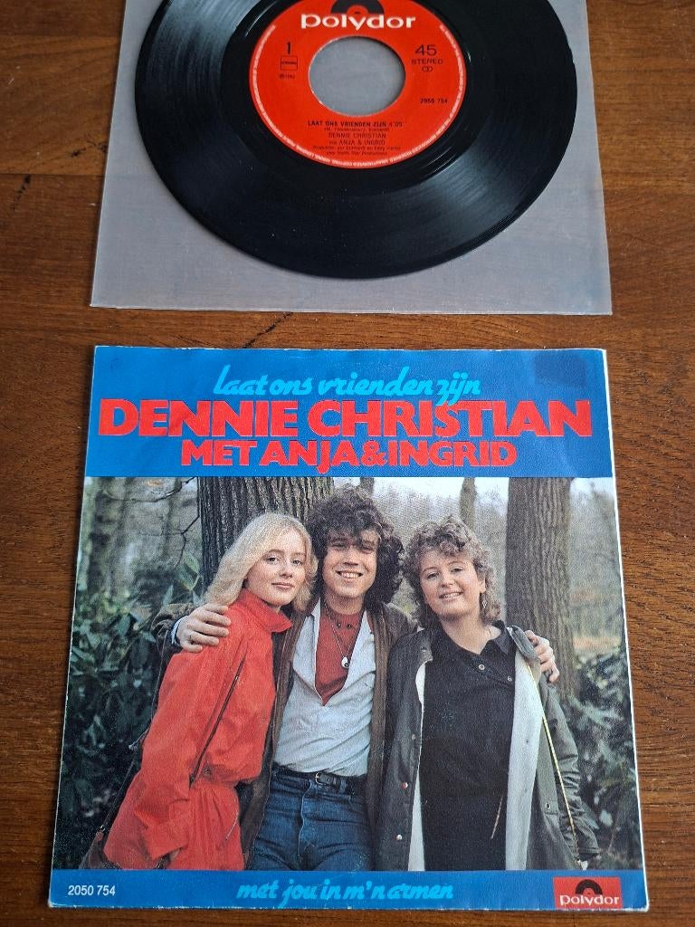 Dennie Christian met anja & ingrid, 7 inch, 1980 - 1989, Ophalen of Verzenden, Zo goed als nieuw