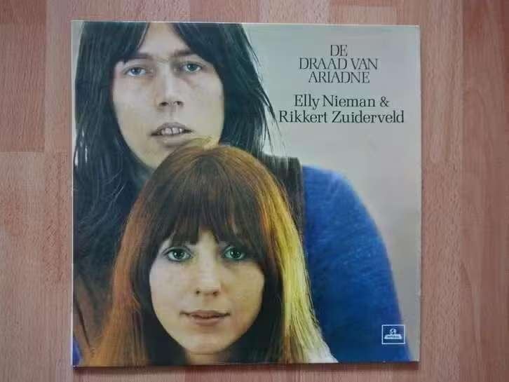 LP Elly Nieman & Rikkert Zuiderveld – De Draad Van Ariadne, LP, Folk, Ophalen of Verzenden, Zo goed als nieuw