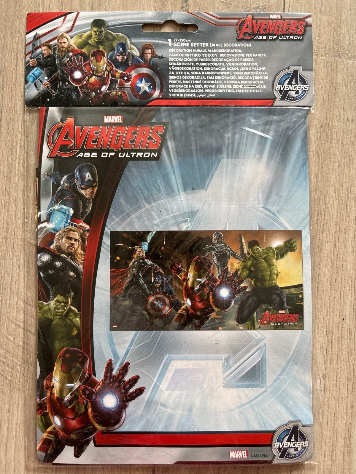 Marvel Avengers - Superhelden - Scene Setter Wanddecoratie, Ophalen of Verzenden, Nieuw