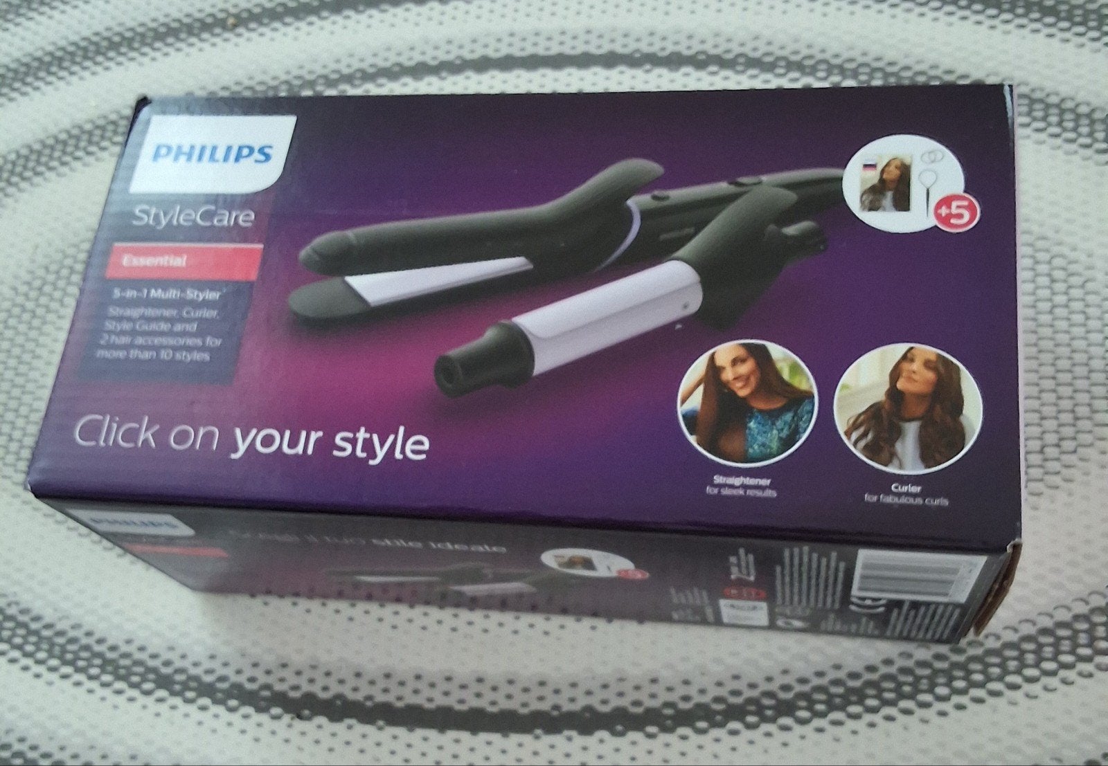 Philips StyleCare 3-in-1 Multistyler - Ideaal voor op reis, Ophalen of Verzenden, Nieuw, Haarverzorging