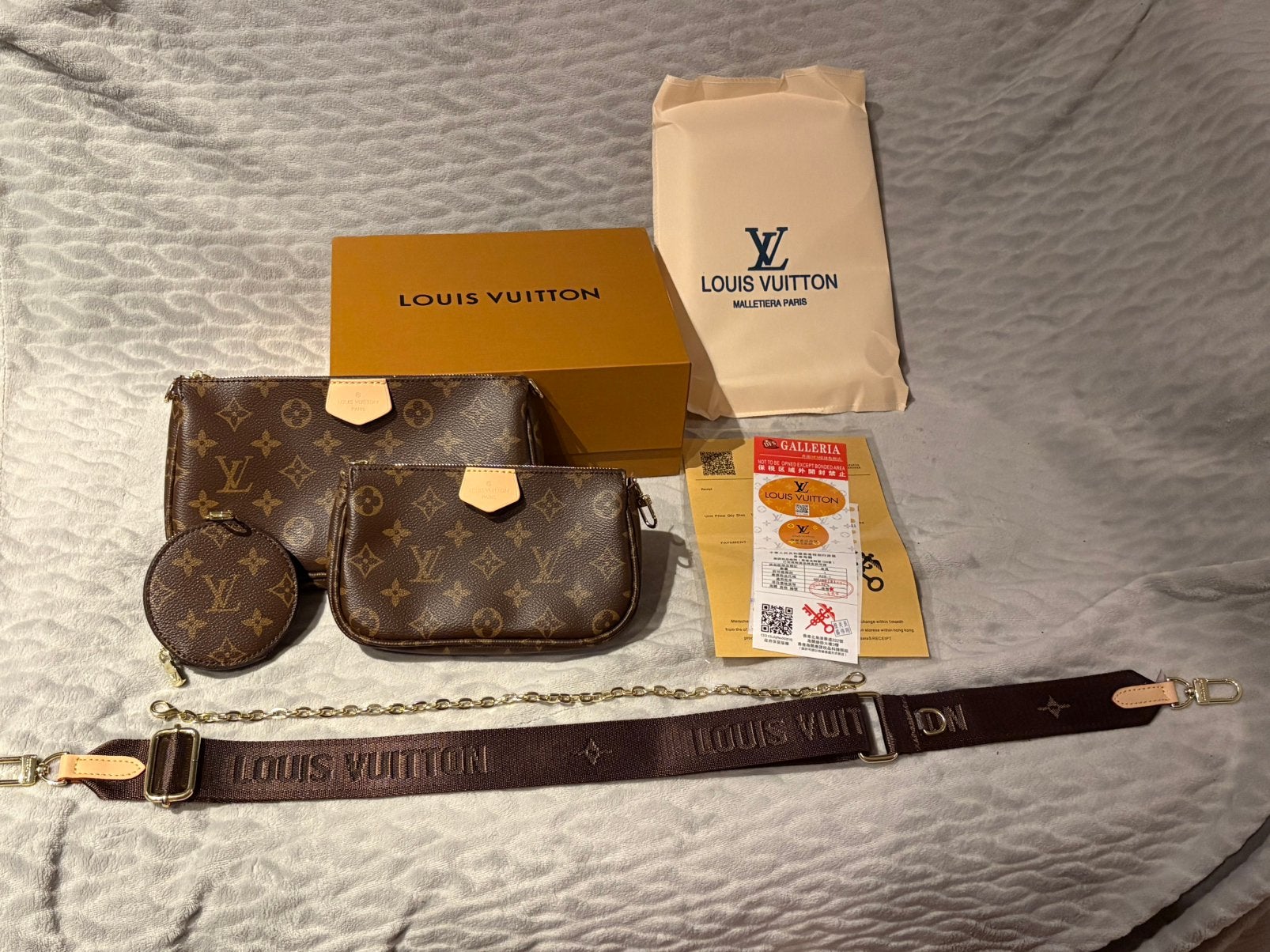 Louis Vuitton schoudertas, Ophalen of Verzenden, Nieuw, Bruin, Schoudertasje