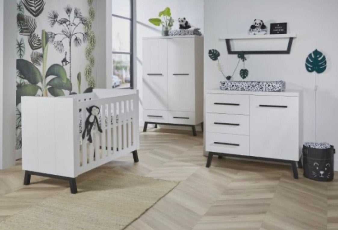 Complete Interbaby Star Too Babykamer + Aerosleep Matras, Ophalen, Zo goed als nieuw, Jongetje of Meisje