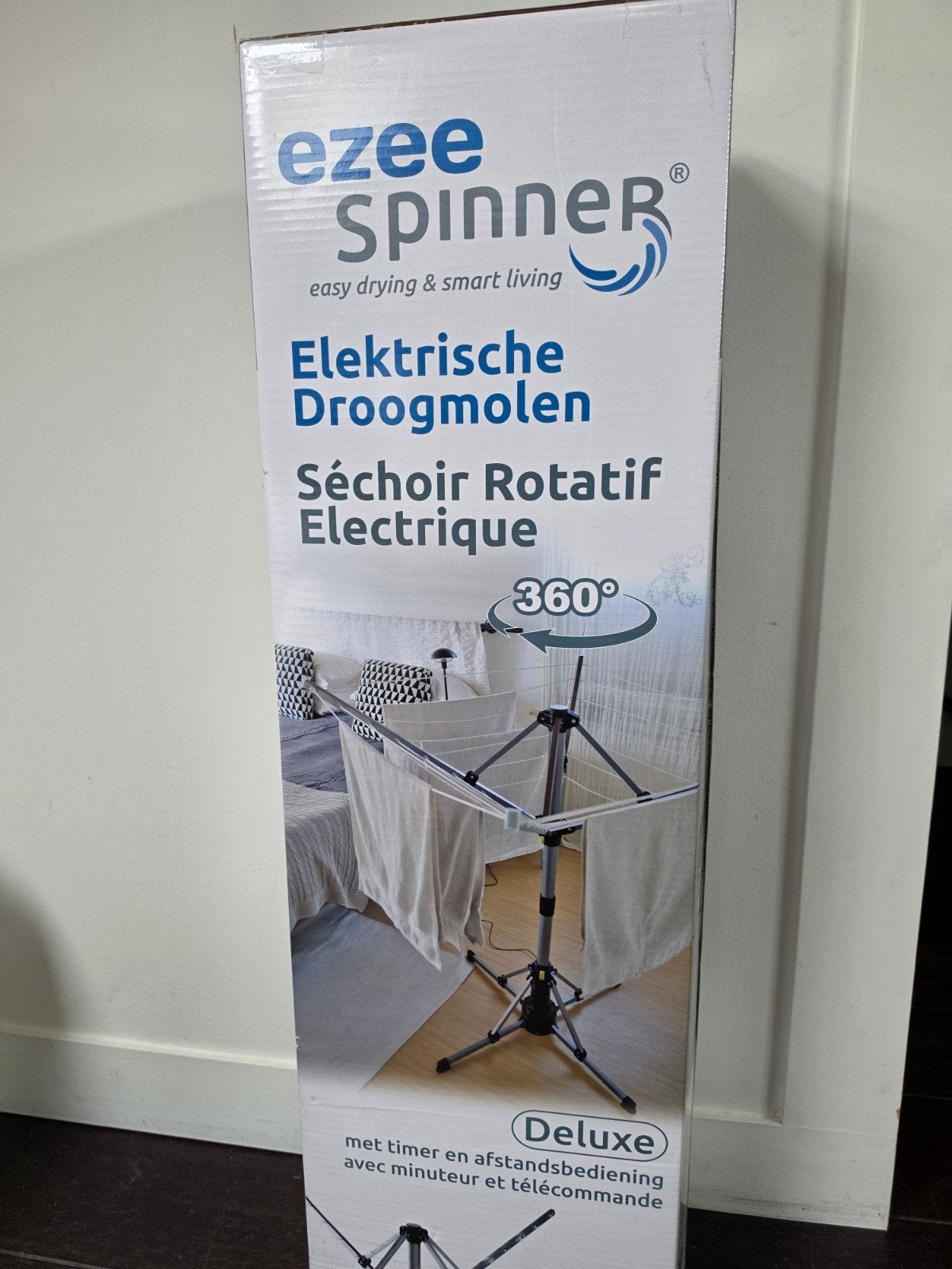 Ezee Spinner Deluxe Elektrische Droogmolen - Nieuw in doos, Witgoed en Apparatuur, Ophalen, Minder dan 85 cm, Overige typen, Nieuw