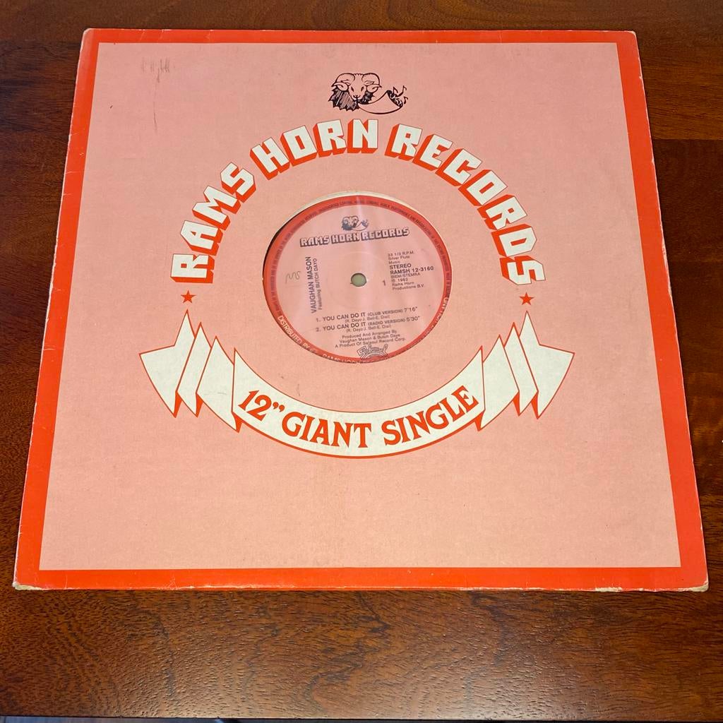 Vaughan Mason - You Can Do It (12" Giant Single), Cd's en Dvd's, Vinyl Singles, Gebruikt, Maxi-single, 1980 - 1989, Pop, 12 inch
